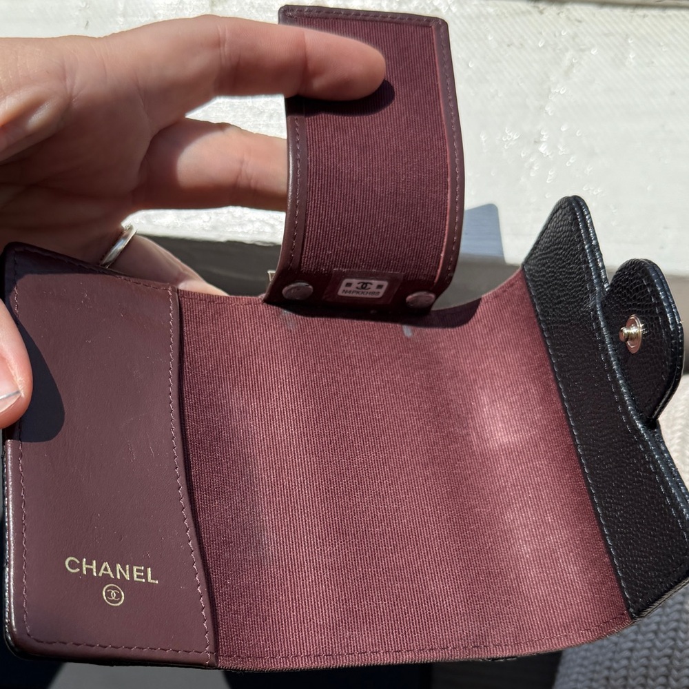 Chanel classic o-key holder black caviar - Picture 9 of 12